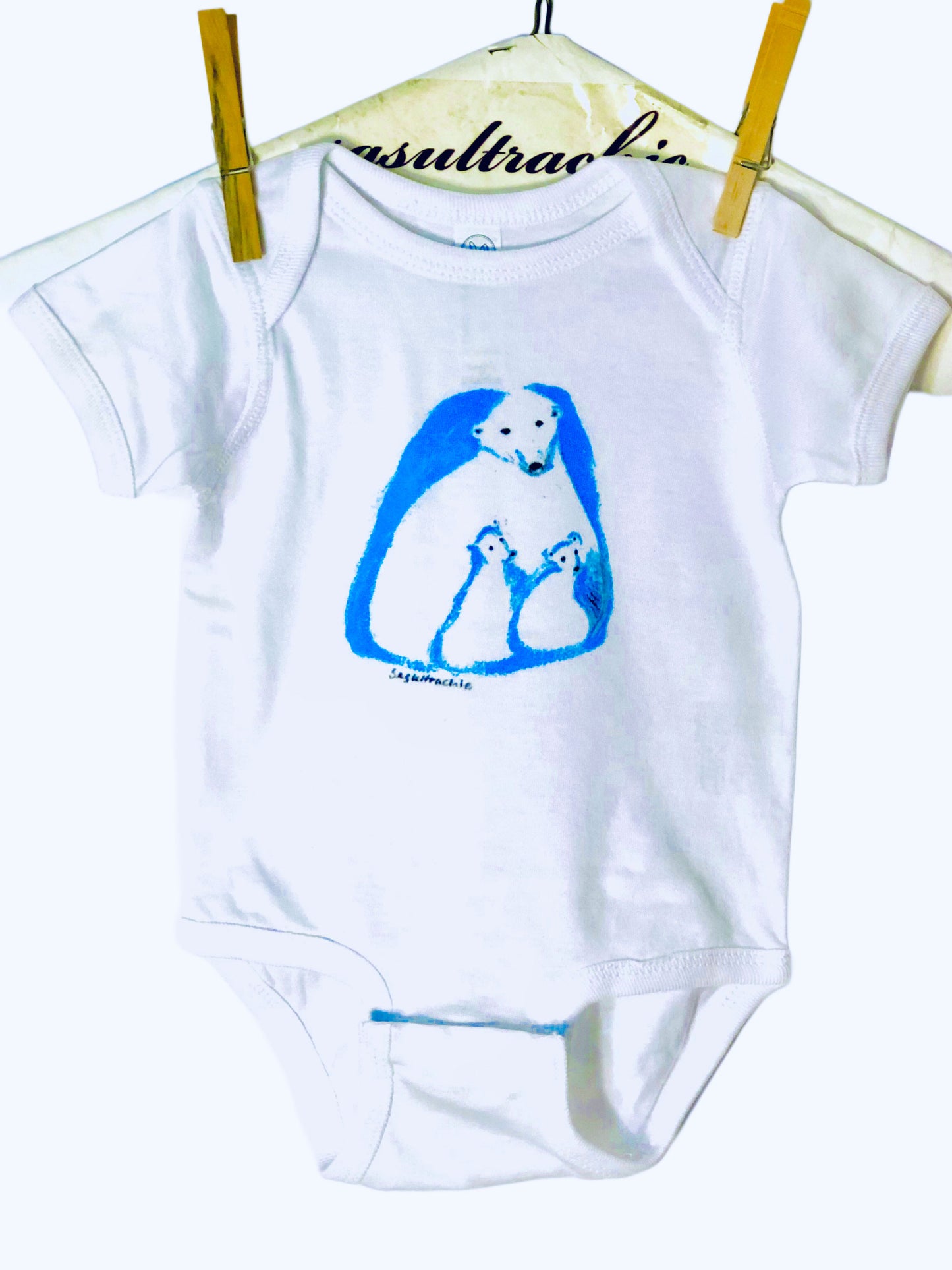 Polar Bear Onesie - White