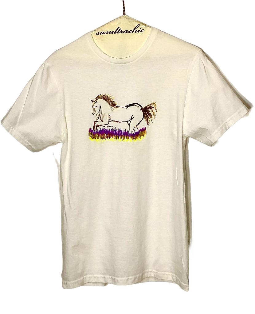 Horse Gold Mane & Tail Tee