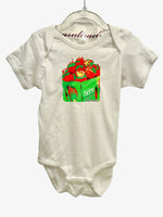 Green Strawberry Onesie - White 1