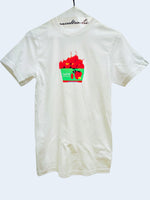 Red Strawberry Adult Tee - White 1