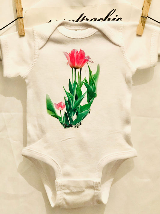 Root to Bloom Onesie - White